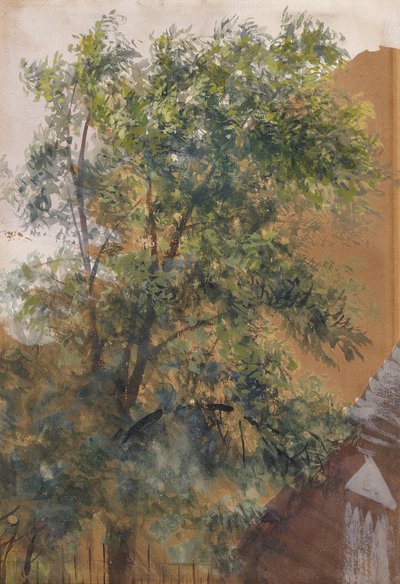 View from the Studio Window on Marienstraße by Adolph Menzel
